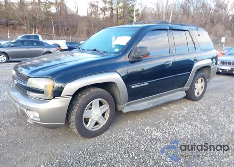 2002 Chevrolet Trailblazer Ltz z USA, uszkodzony, nr VIN 1GNDT13S622520424